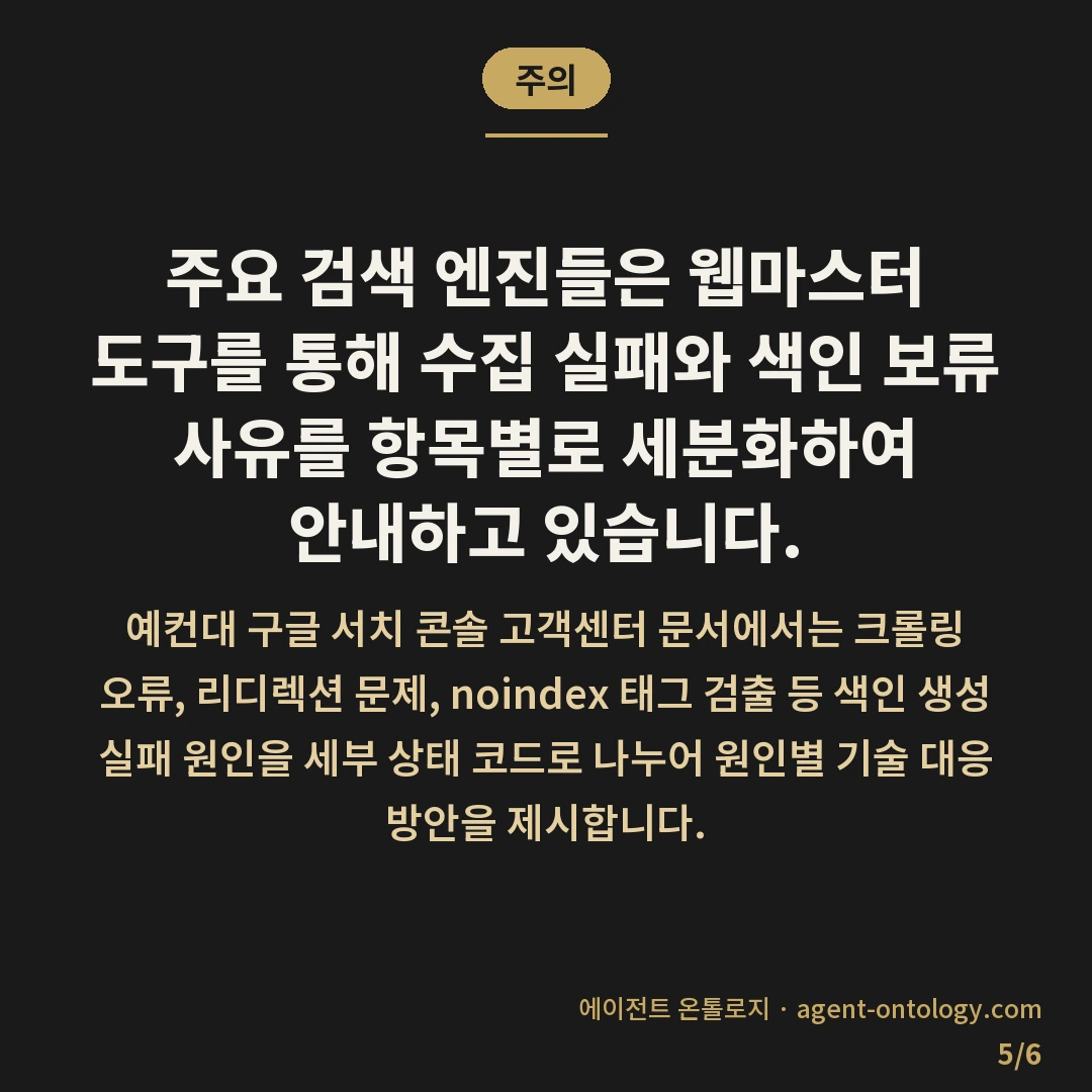 네이버 색인 안되는 페이지 대처 방법 요령 — 주의: 주요 검색 엔진들은