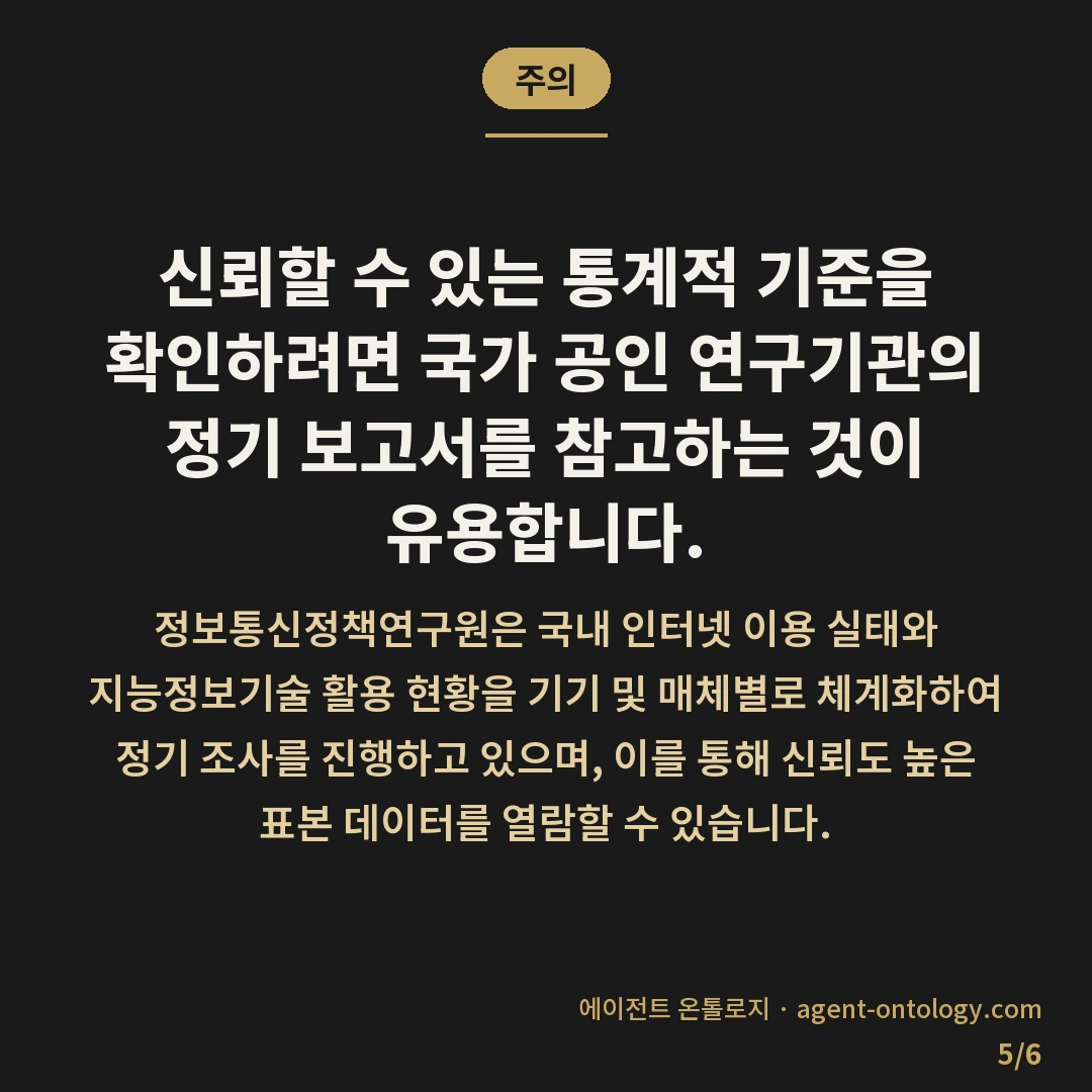 국내 검색엔진 점유율 확인 기준 실태 — 주의: 신뢰할 수 있는 통계적 기준을