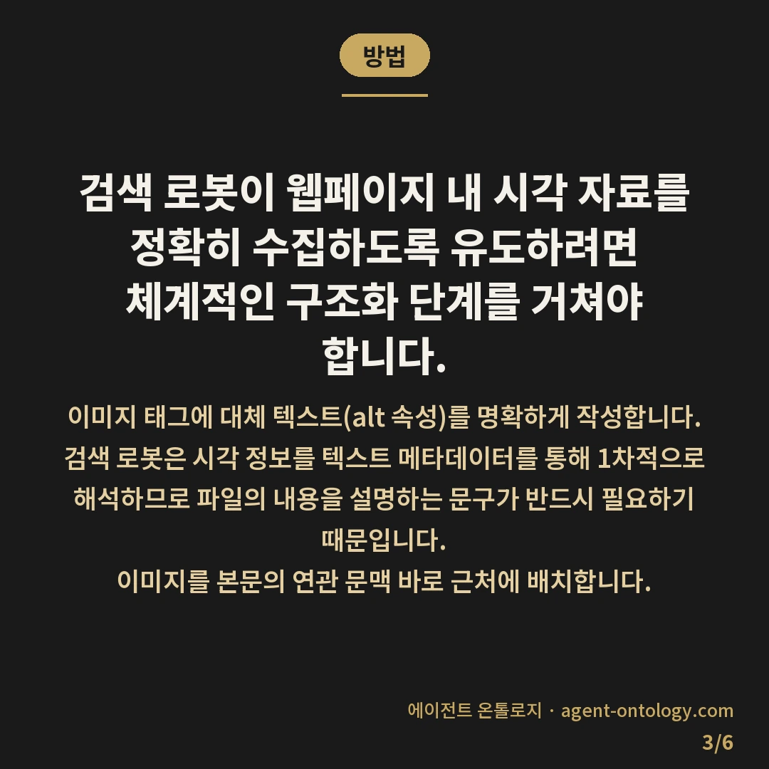 네이버 이미지 검색 수집 가능 조건 — 방법: 검색 로봇이 웹페이지 내 시각