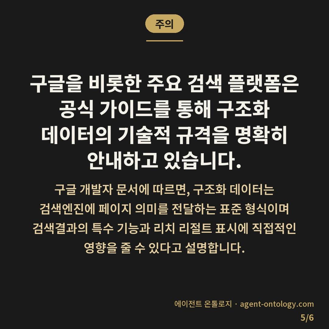 스키마 마크업이 검색결과에 미치는 영향 — 주의: 구글을 비롯한 주요 검색
